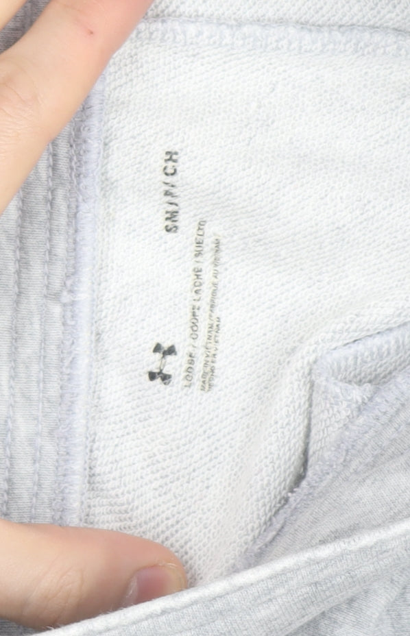 Under Armour Men's Grey Jogger Sweatpants S Regular Fit Activewear