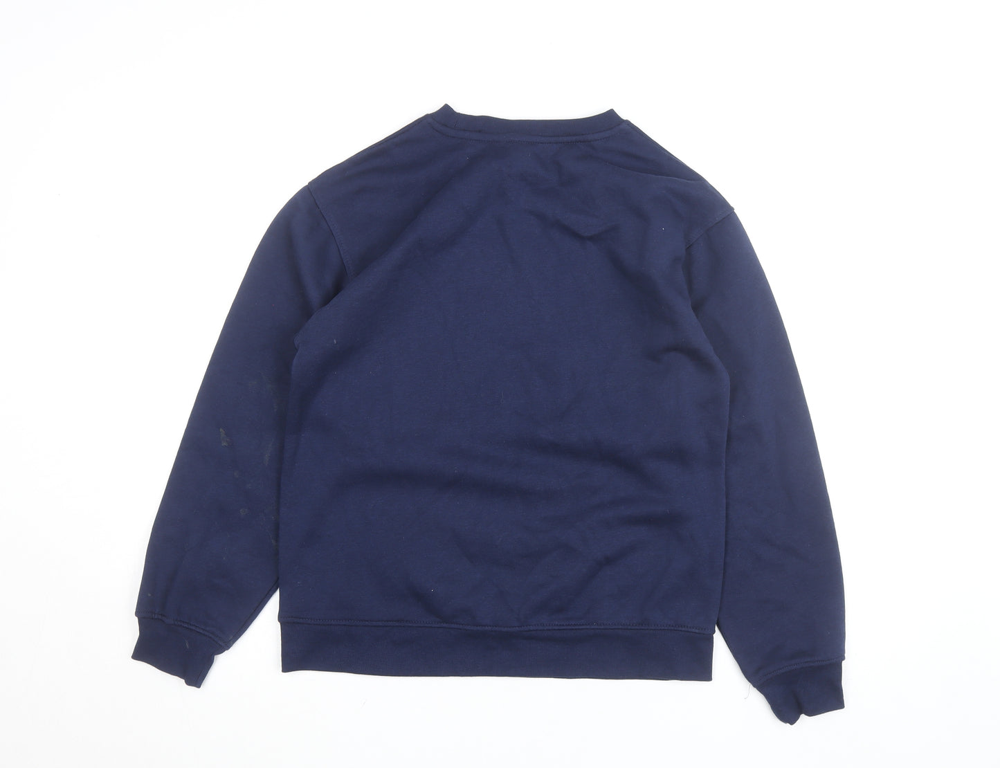 Dunnes Stores Men's Blue XS Pullover Sweatshirt QUEENS 86 Graphic