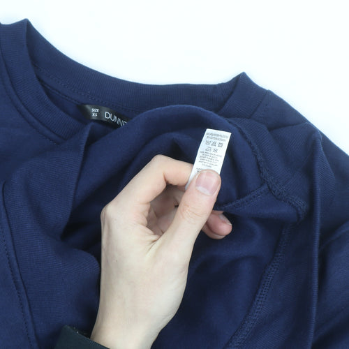 Dunnes Stores Men's Blue XS Pullover Sweatshirt QUEENS 86 Graphic