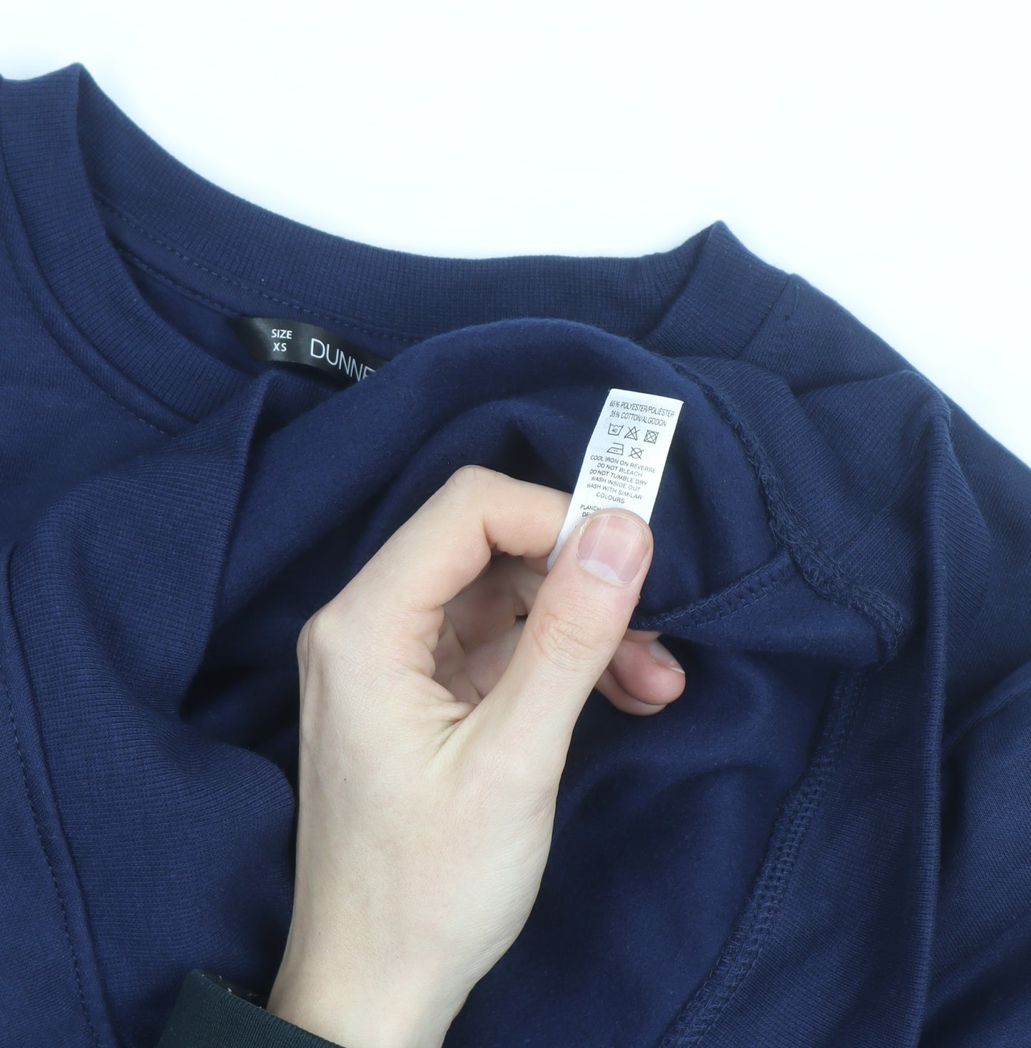 Dunnes Stores Men's Blue XS Pullover Sweatshirt QUEENS 86 Graphic