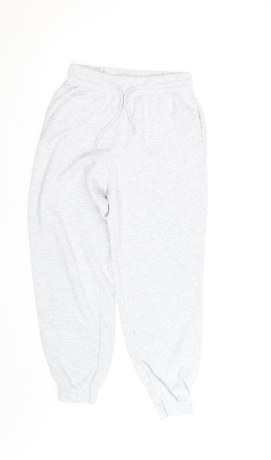 Dunnes Women’s Grey Jogger Sweatpants XS Elastic Waist Drawstring