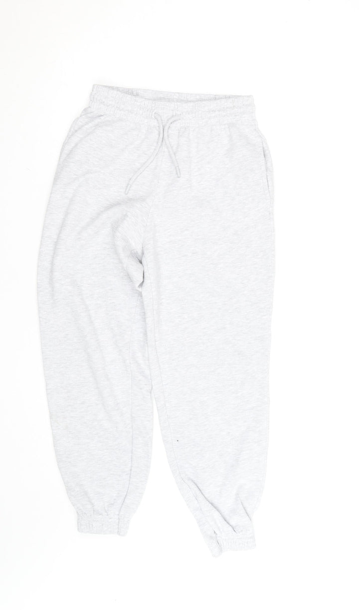 Dunnes Women’s Grey Jogger Sweatpants XS Elastic Waist Drawstring