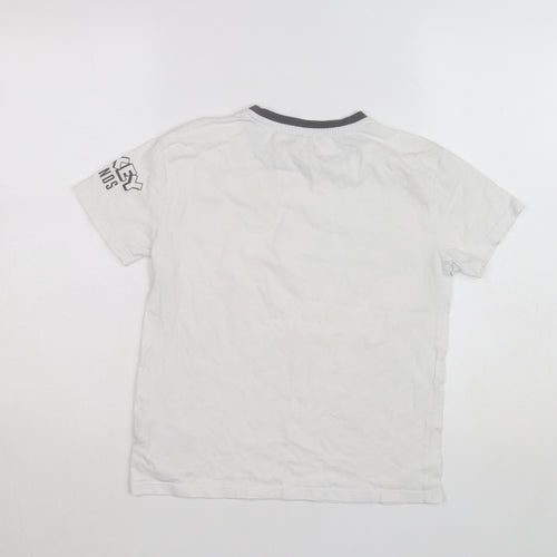 Disney Primark Girls White Mickey & Friends Graphic T-Shirt 11-12 Years