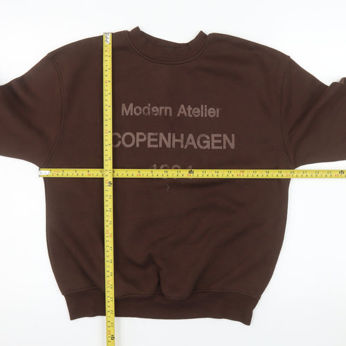 Dunnes Stores Men's Brown Copenhagen 1994 Graphic Sweatshirt XS