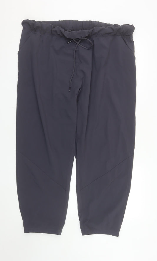 Dunnes Stores Men’s Black XL Jogger Trousers Polyester Blend