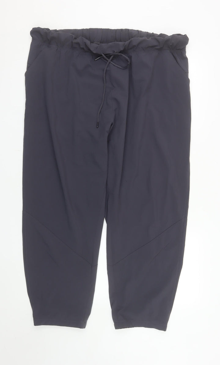 Dunnes Stores Men’s Black XL Jogger Trousers Polyester Blend