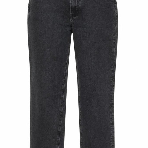MNG Women's Black Straight Jeans Size 10 Slim Fit High Rise