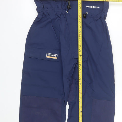Henri Lloyd Men's Blue TP2000 Waterproof Snow Pants Size S