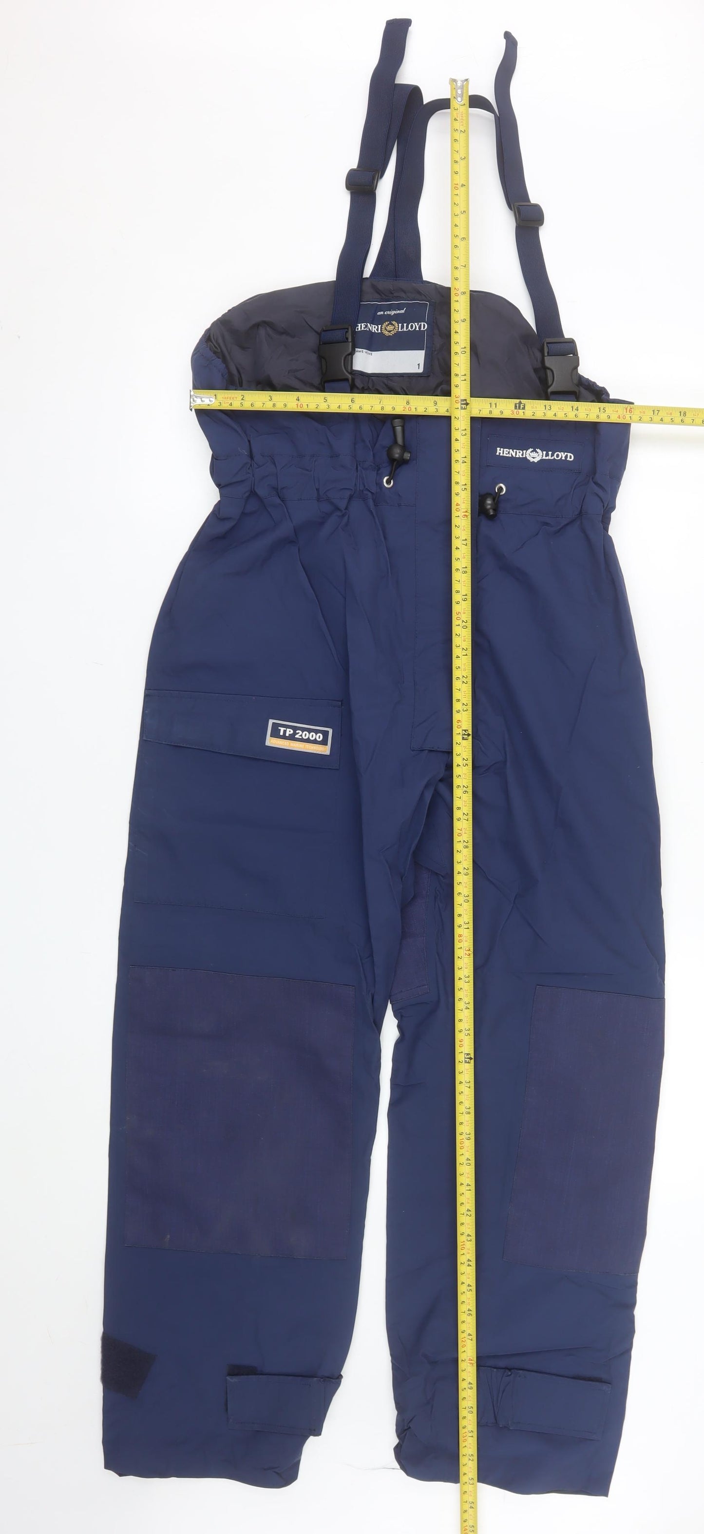 Henri Lloyd Men's Blue TP2000 Waterproof Snow Pants Size S