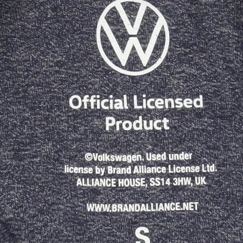 Volkswagen Men's Blue Vampire Road Trip Graphic T-Shirt Size S