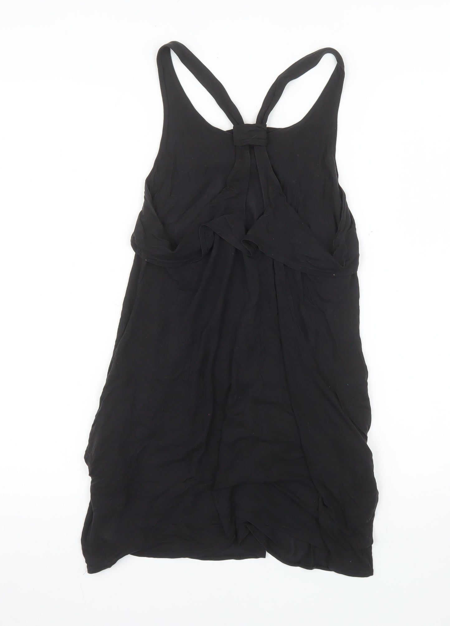 Adidas Womens Black Size 14 Racerback Tank Top 100% Lyocell
