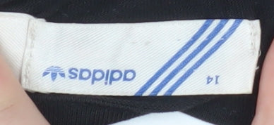 Adidas Womens Black Size 14 Racerback Tank Top 100% Lyocell