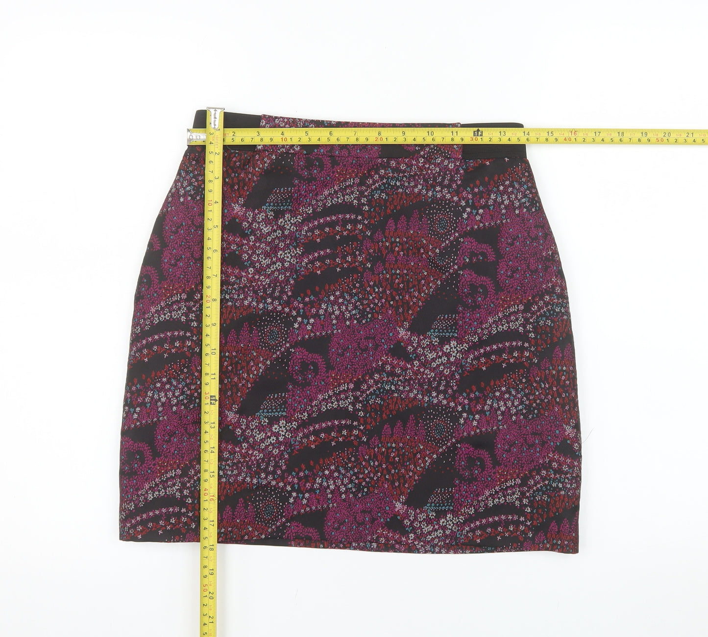 St. Bernard Women’s Multicoloured Geometric Pencil Skirt Size 8
