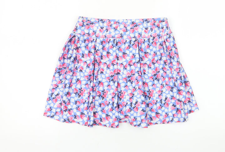 Nobody's Child Women's Multicoloured Floral A-Line Skirt Size 8