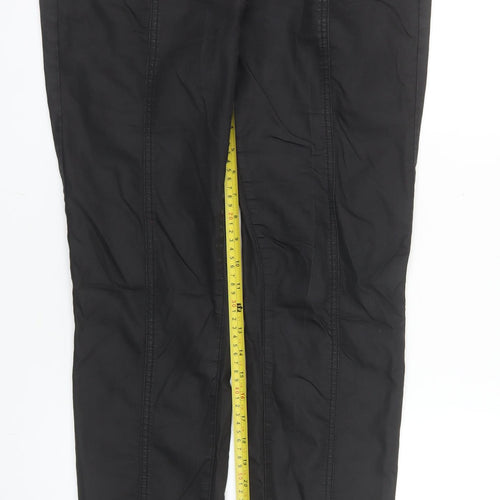 Wallis Womens Black Slim Fit Stretch Trousers UK 14