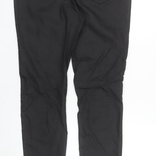 Wallis Womens Black Slim Fit Stretch Trousers UK 14