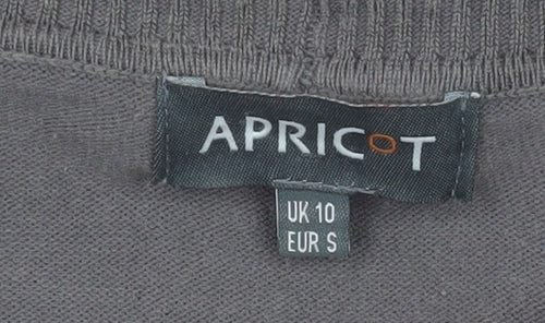 Apricot Women's Brown Cardigan UK 10 Open Front Knitwear