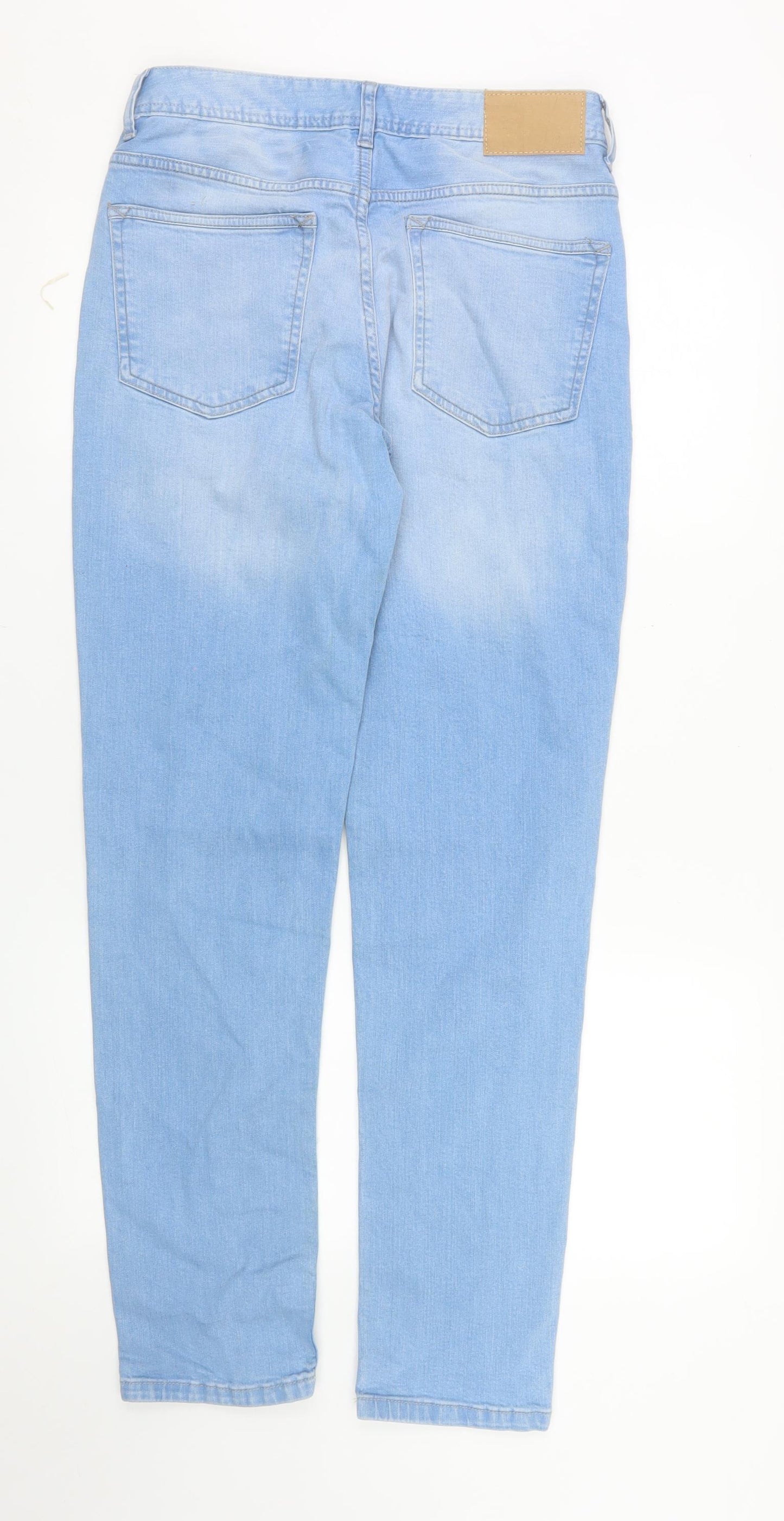 Denim Co. Men's Blue Slim Fit Straight Jeans W30 L32