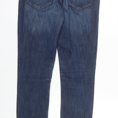 H&M Men Blue Straight Fit Jeans 31x32 Regular Denim High Waist