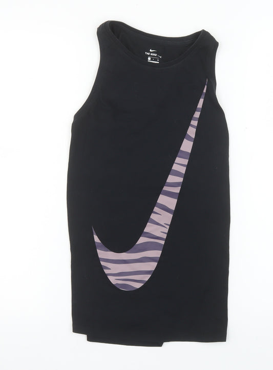 Nike Women Black Dri-Fit Tank Top Size S Sleeveless Sports Gym Tee