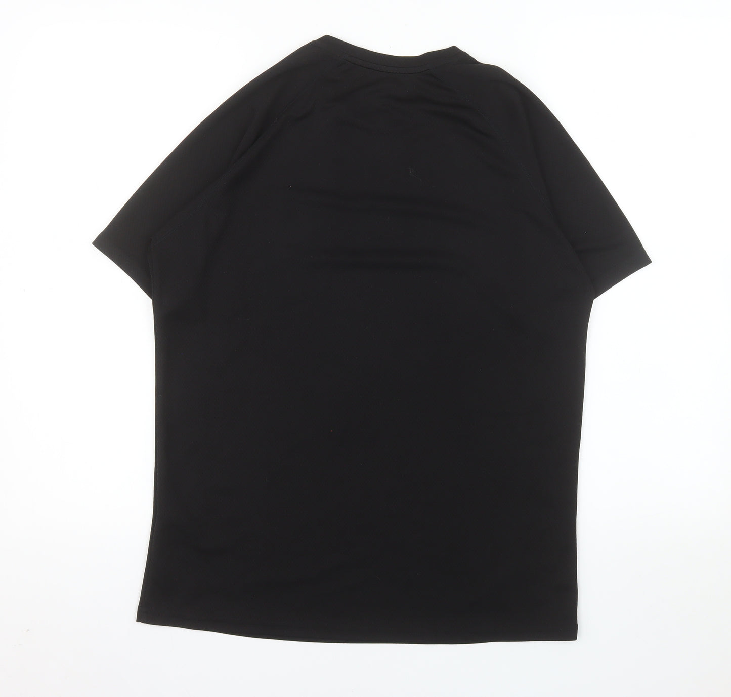 MAN Active Men's Black Medium Athletic T-Shirt Lightweight