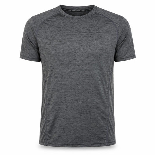 H&M Men Grey Short Sleeve Training T-Shirt Size S Slim Fit