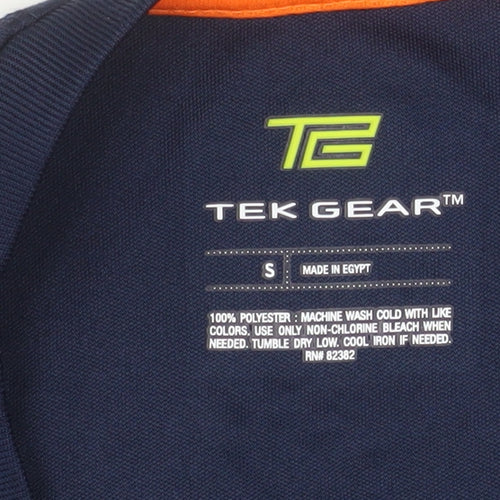 Tek Gear Men's Blue Short Sleeve Performance T-Shirt Size S