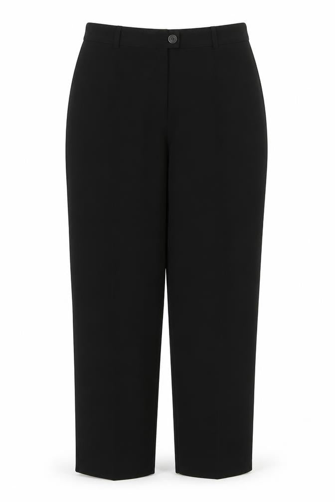 Front view of St Bernard Women's Black, size 12, Dress Pants Trousers