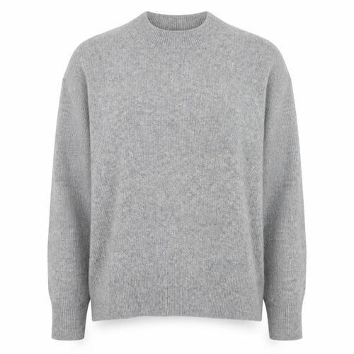 Uniqlo Comptoir Des Cotonniers Womens Grey Wool Crew Neck Pullover Jumper 2XL