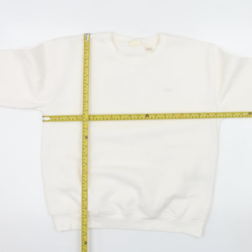 Levi's Womens Ivory Crew Neck Pullover Sweatshirt XS