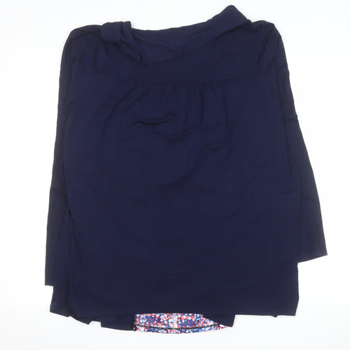 Ann Harvey Women’s Blue Abstract Tunic Blouse Size 24 Plus