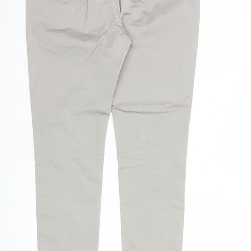 Industrie Men Beige Slim Fit Chino Trousers Size 32