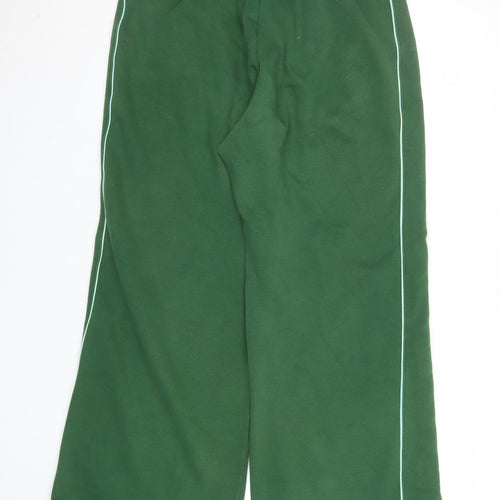 Nike Women's Green Fleece Sweatpants Small Elastic Waist