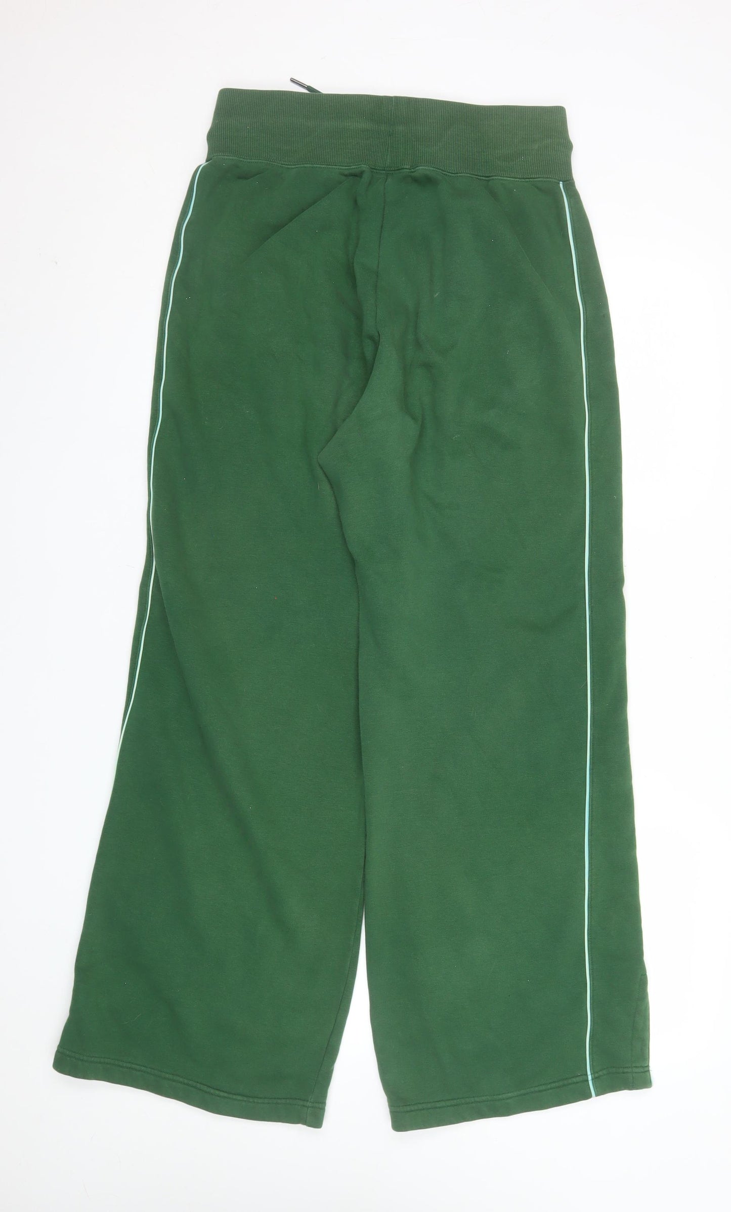Nike Women's Green Fleece Sweatpants Small Elastic Waist