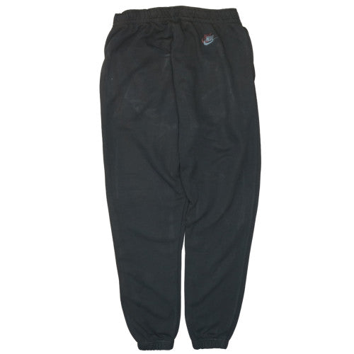 Nike Men's Black Fleece Jogger Trousers M Regular Fit