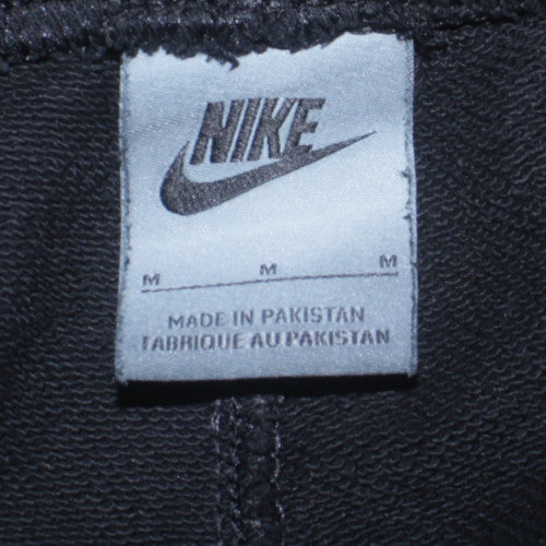 Nike Men's Black Fleece Jogger Trousers M Regular Fit