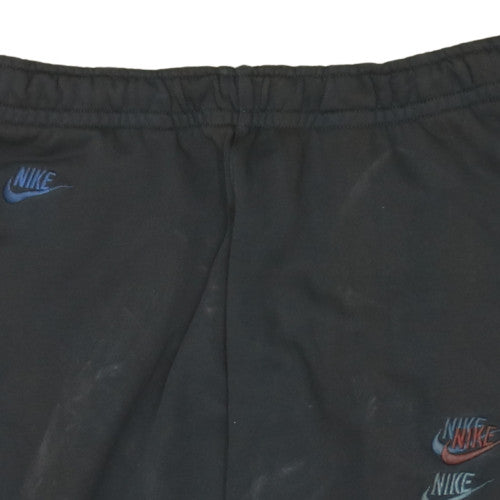 Nike Men's Black Fleece Jogger Trousers M Regular Fit
