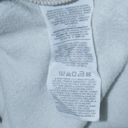 Nike Women’s Grey & Khaki 1/4 Zip Logo Sweatshirt Size S
