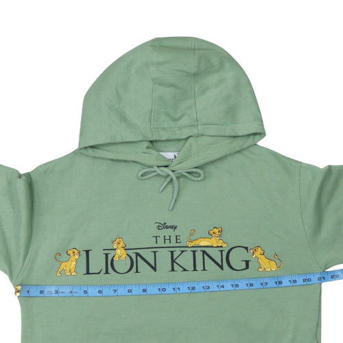 Disney Primark Women Green The Lion King Pullover Hoodie Size S 10/12