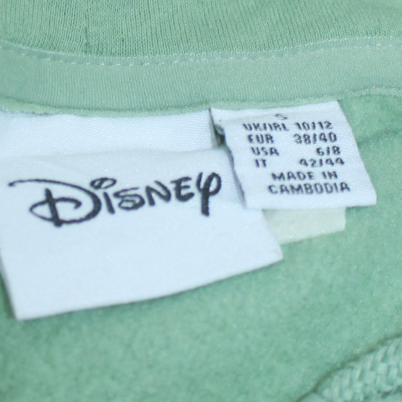 Disney Primark Women Green The Lion King Pullover Hoodie Size S 10/12