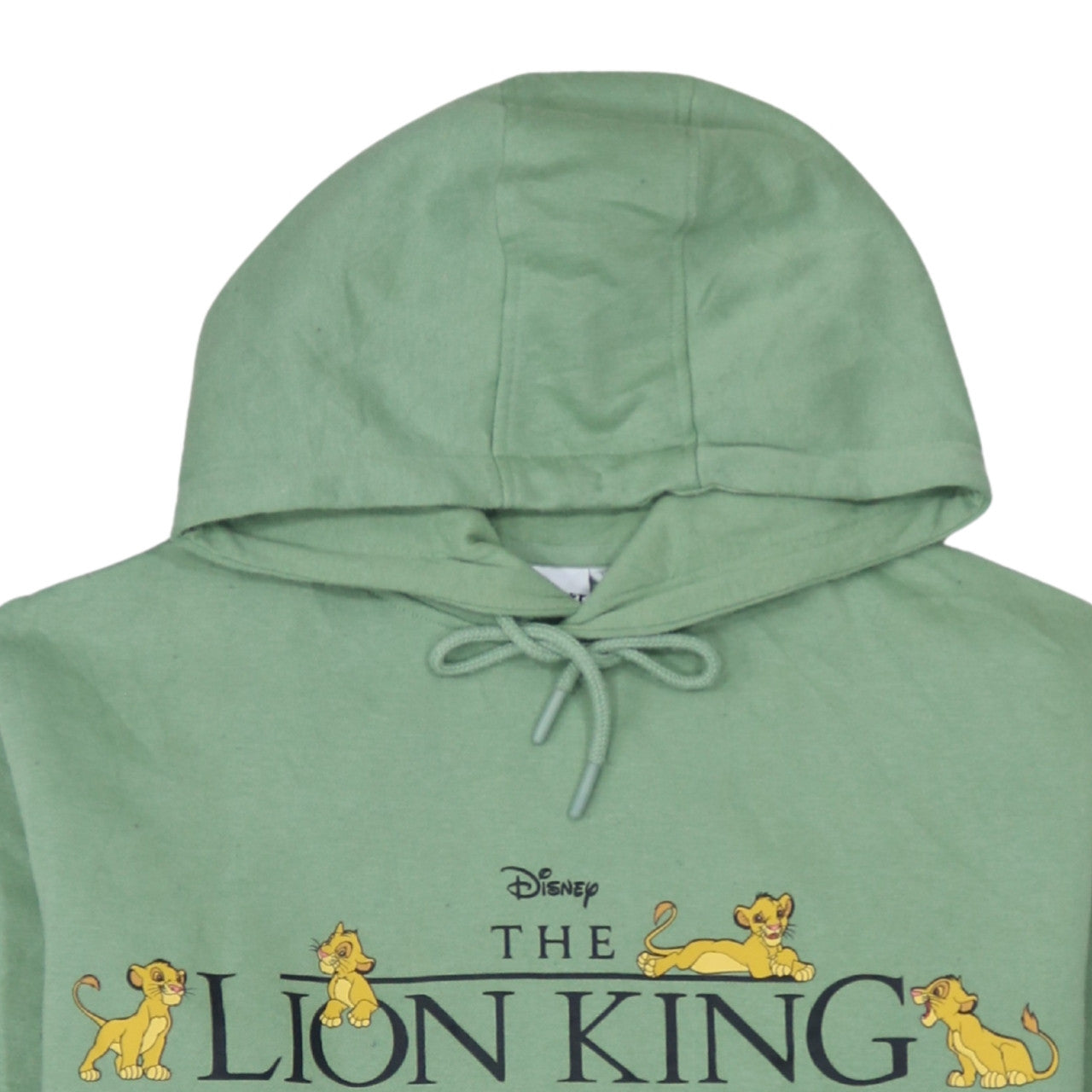 Disney Primark Women Green The Lion King Pullover Hoodie Size S 10/12