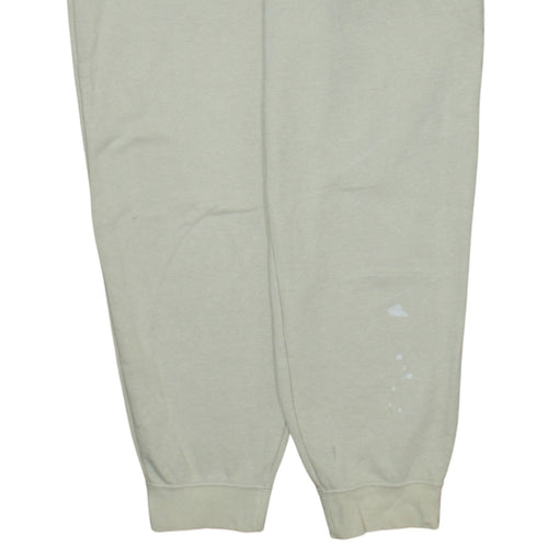 Nike Men's Beige Jogger Sweatpants M Cotton Blend Drawstring Waist