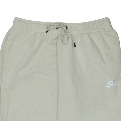 Nike Men's Beige Jogger Sweatpants M Cotton Blend Drawstring Waist