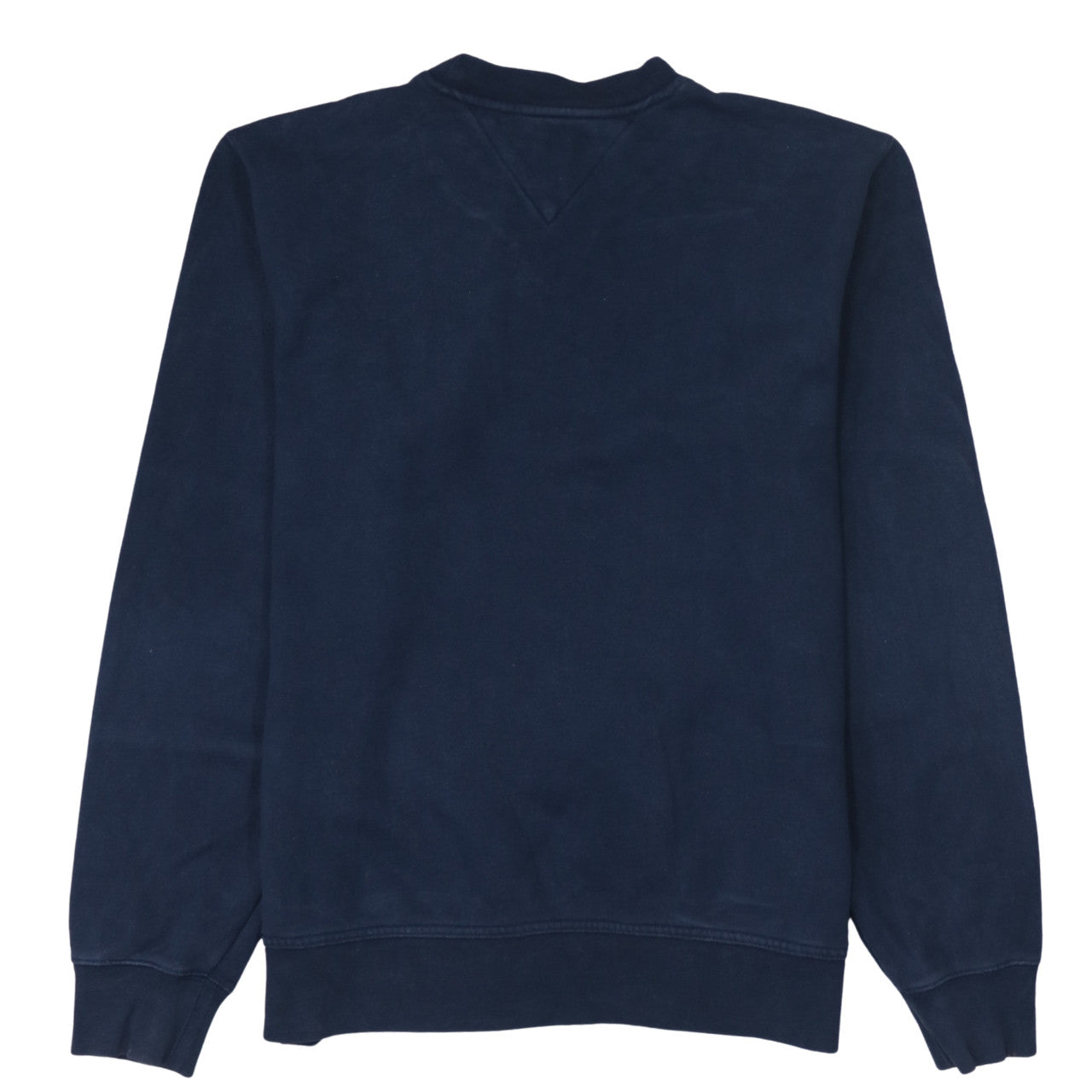 Tommy Hilfiger Men's Blue Crew Neck Pullover Sweatshirt Small