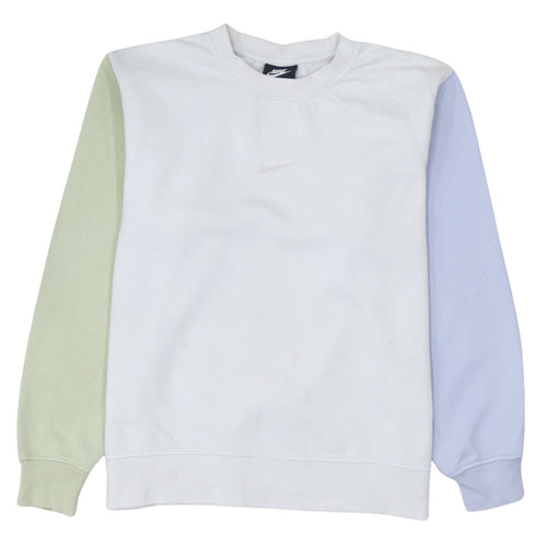 Nike Women’s Multicoloured Crew Neck Cotton Sweatshirt Size S