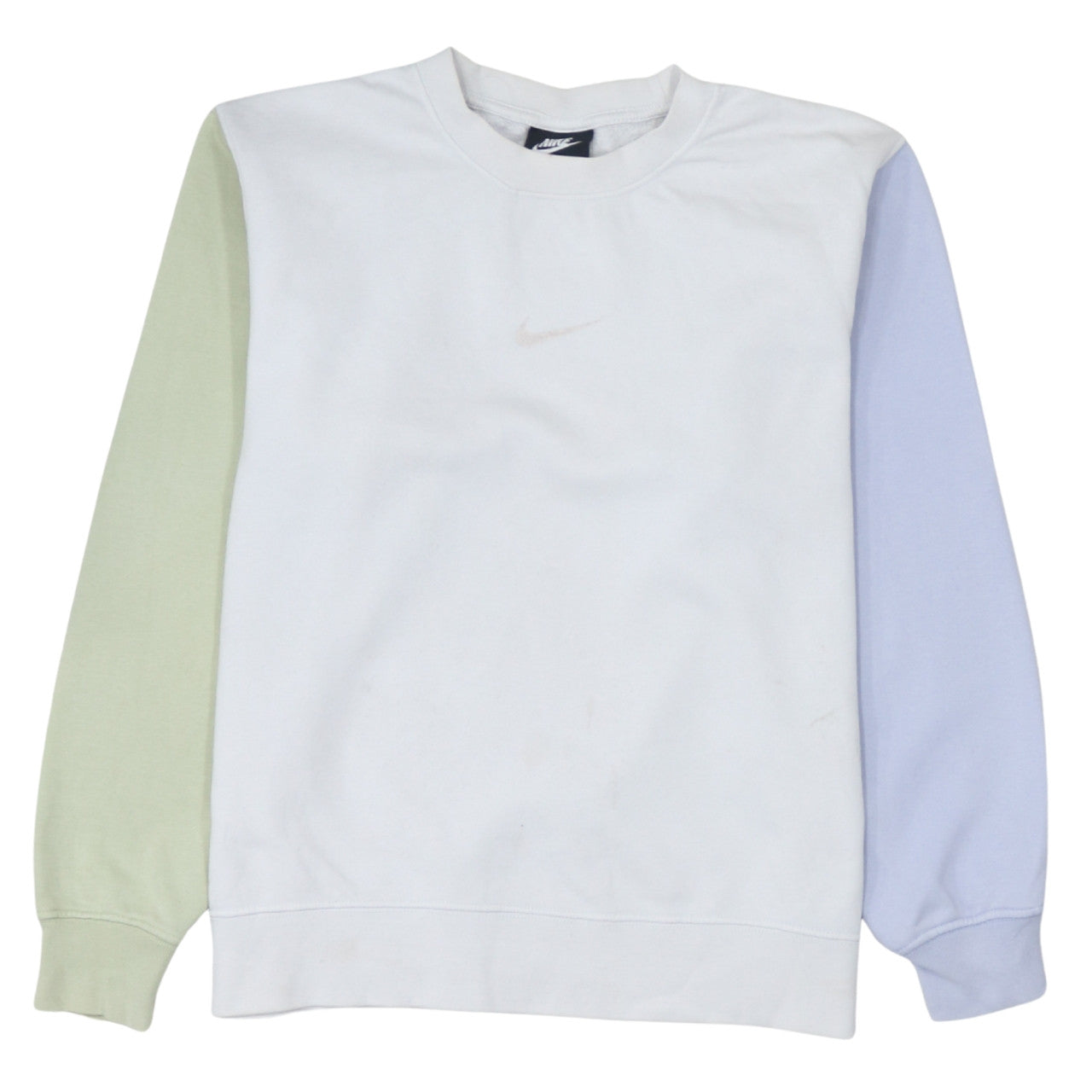 Nike Women’s Multicoloured Crew Neck Cotton Sweatshirt Size S