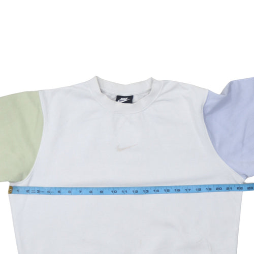 Nike Women’s Multicoloured Crew Neck Cotton Sweatshirt Size S