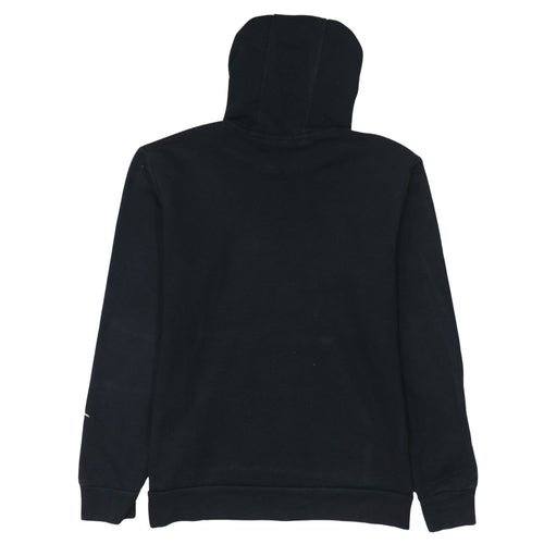 Adidas Boys Black Pullover Hoodie 13-14 Years Regular Fit Fleece Sweatshirt