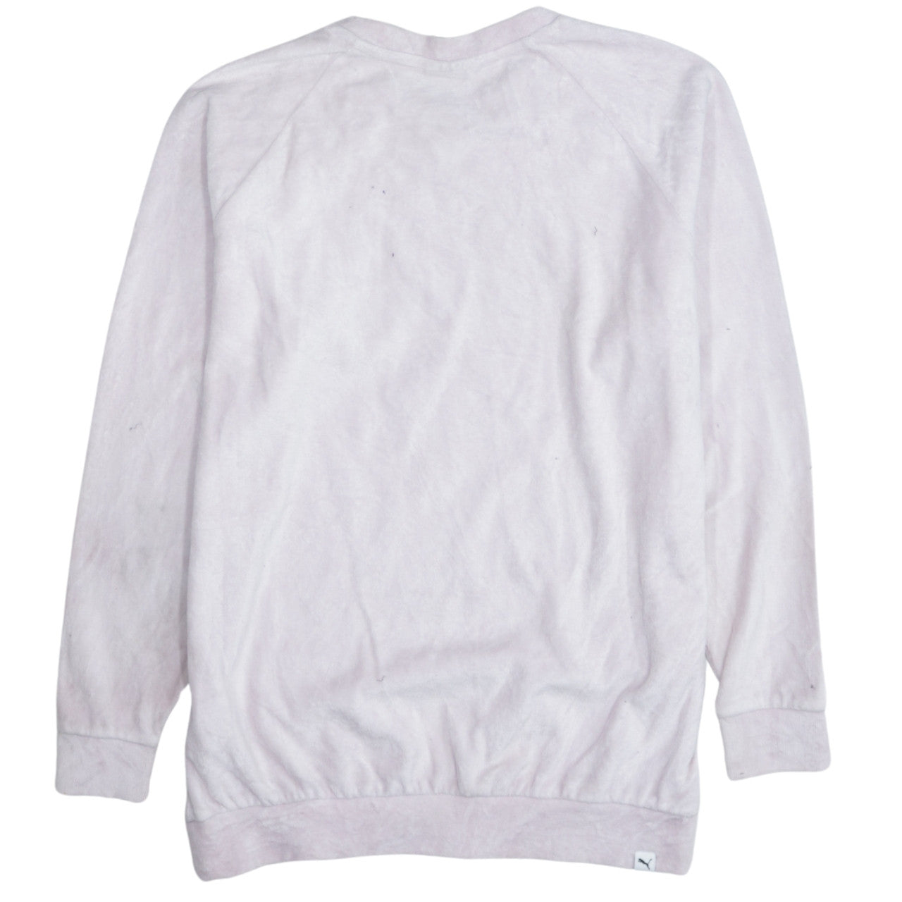 Puma Women's Pink Logo Pullover Sweatshirt Size 12