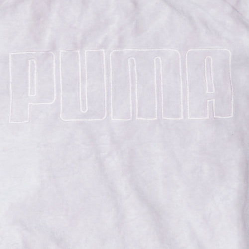 Puma Women's Pink Logo Pullover Sweatshirt Size 12